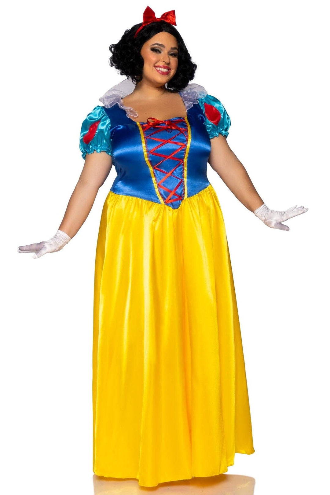 2 Pc Classic Snow White Plus Size-Princess Costumes-SEXYSHOES.COM