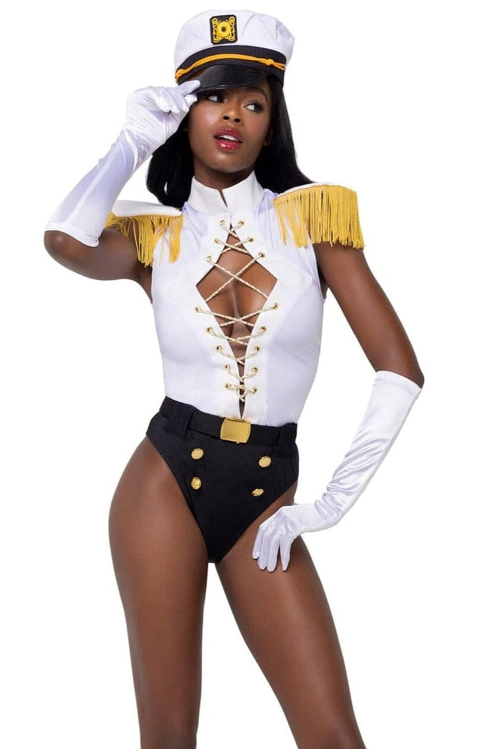 3PC Nautical Sailor Captain-Uniformed Costumes-SEXYSHOES.COM