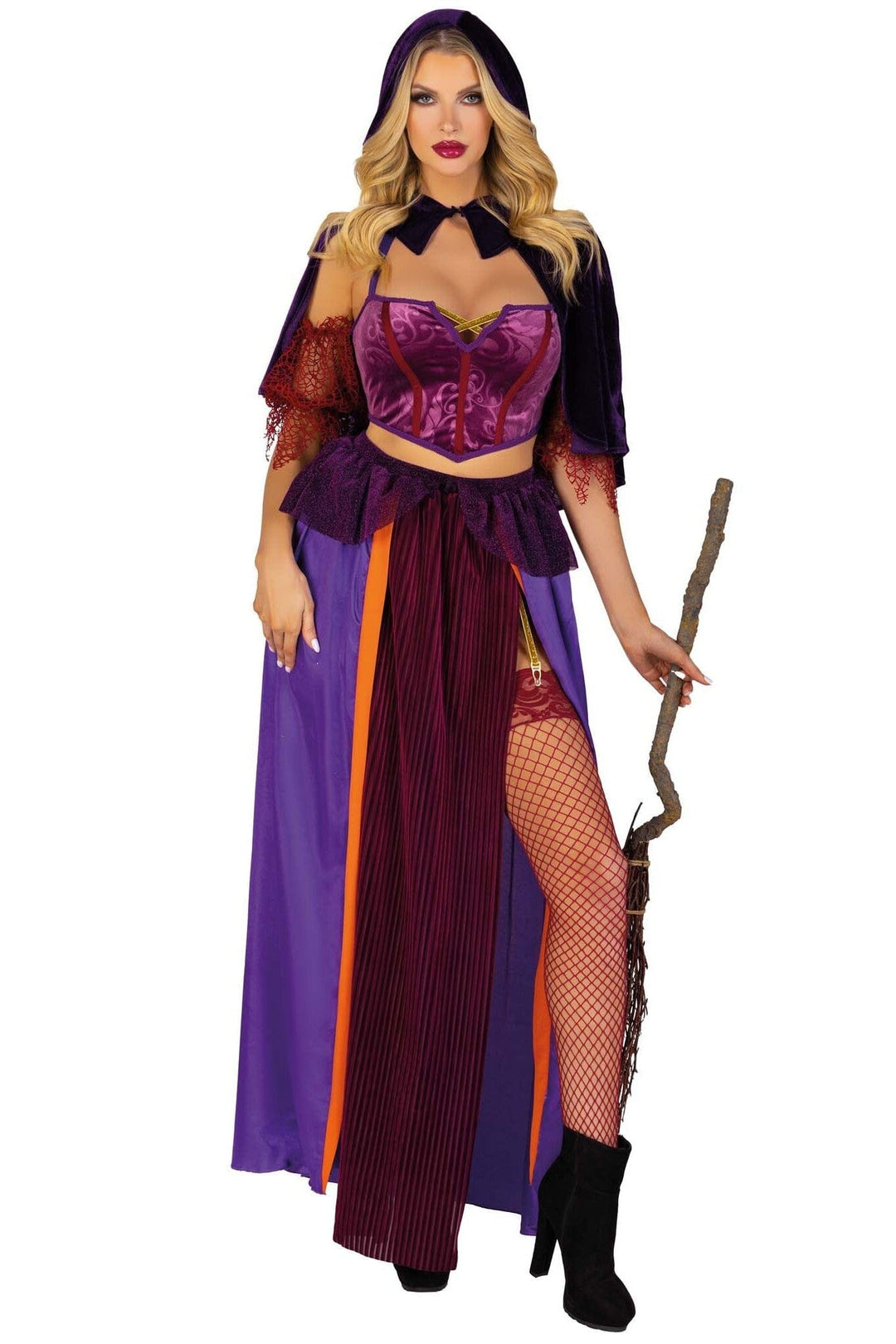 3PC. Black Magic Babe-Witch Costumes-SEXYSHOES.COM