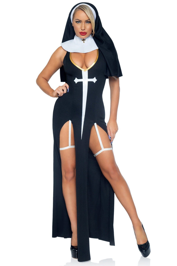 3 Piece Sultry Sinner-Uniformed Costumes-SEXYSHOES.COM