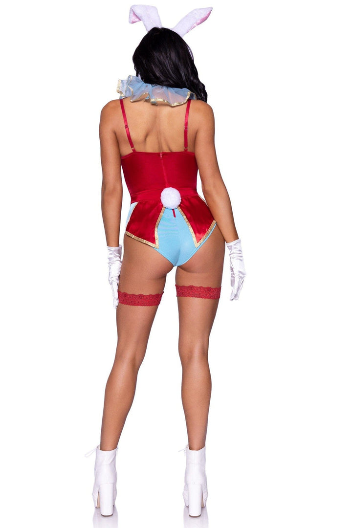 4PC. Wonderland White Rabbit-Fairytale Costumes-SEXYSHOES.COM