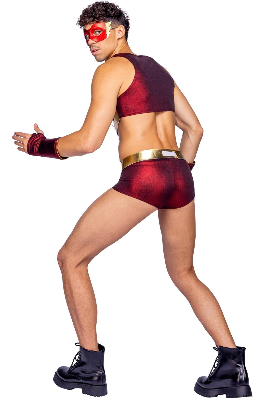 4pc Thunderbolt Hero-Hero Costumes-SEXYSHOES.COM