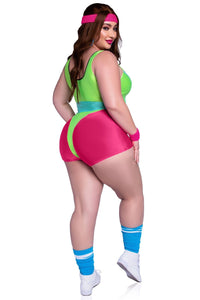 Leg Avenue 5PC. 80s Workout Hottie in Multi