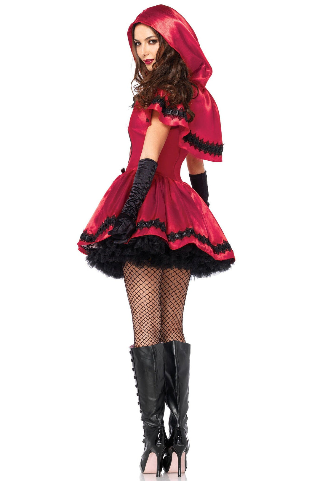 Gothic Red Riding Hood Costume-Fairytale Costumes-SEXYSHOES.COM