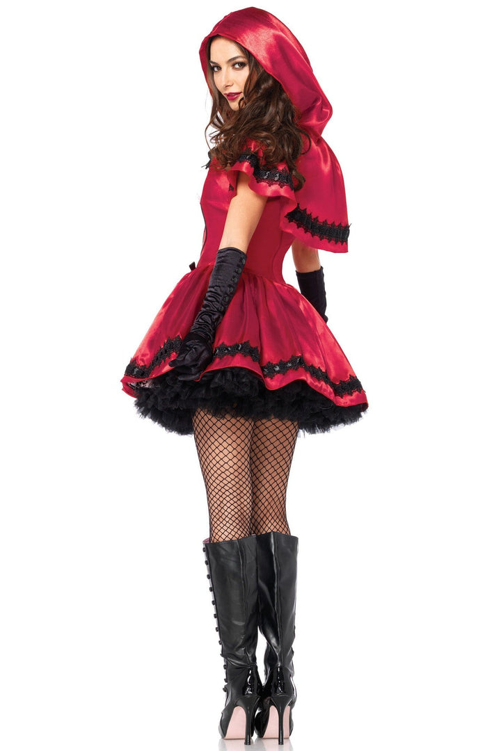 Gothic Red Riding Hood Costume-Fairytale Costumes-SEXYSHOES.COM