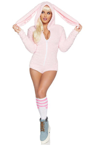 Leg Avenue Cuddle Bunny Costume in Pink  from SexyShoes.com