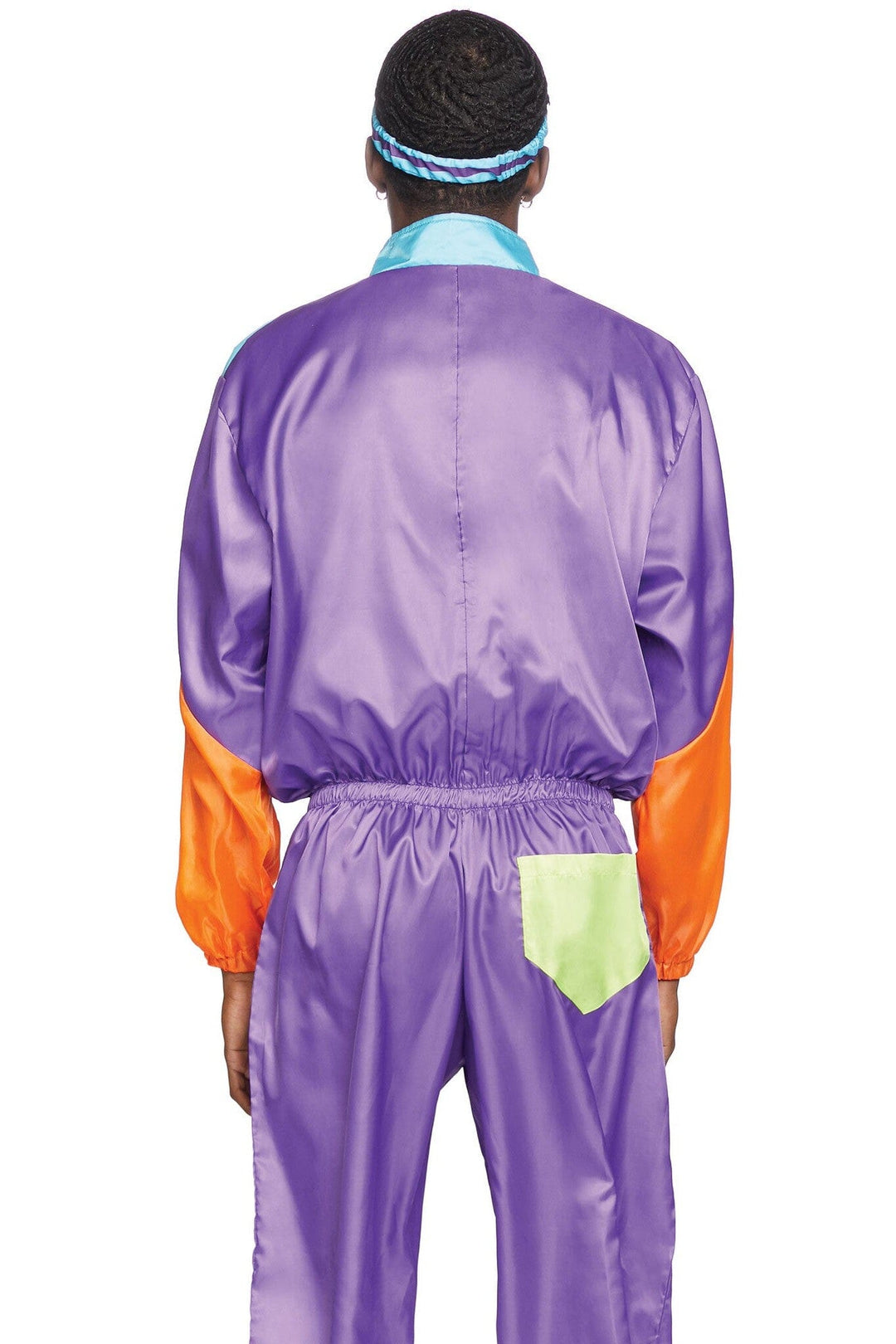 Leg Avenue 2 Piece Awesome 80s Track Suit in Multi