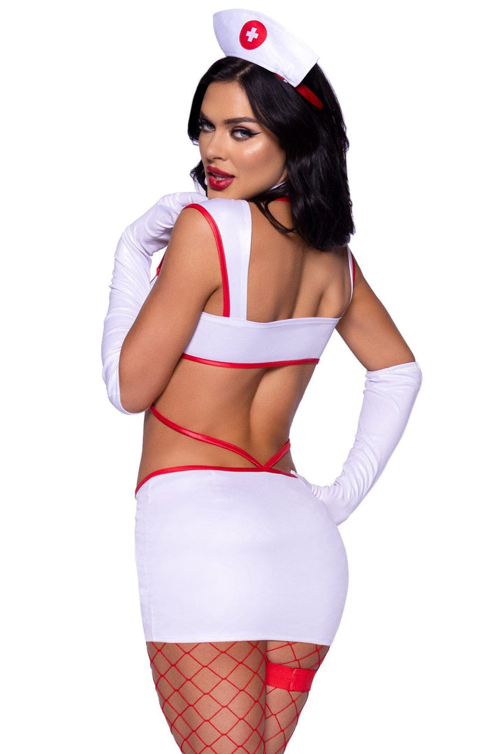 4 Piece Heartstopping Nurse-Nurse Costumes-SEXYSHOES.COM