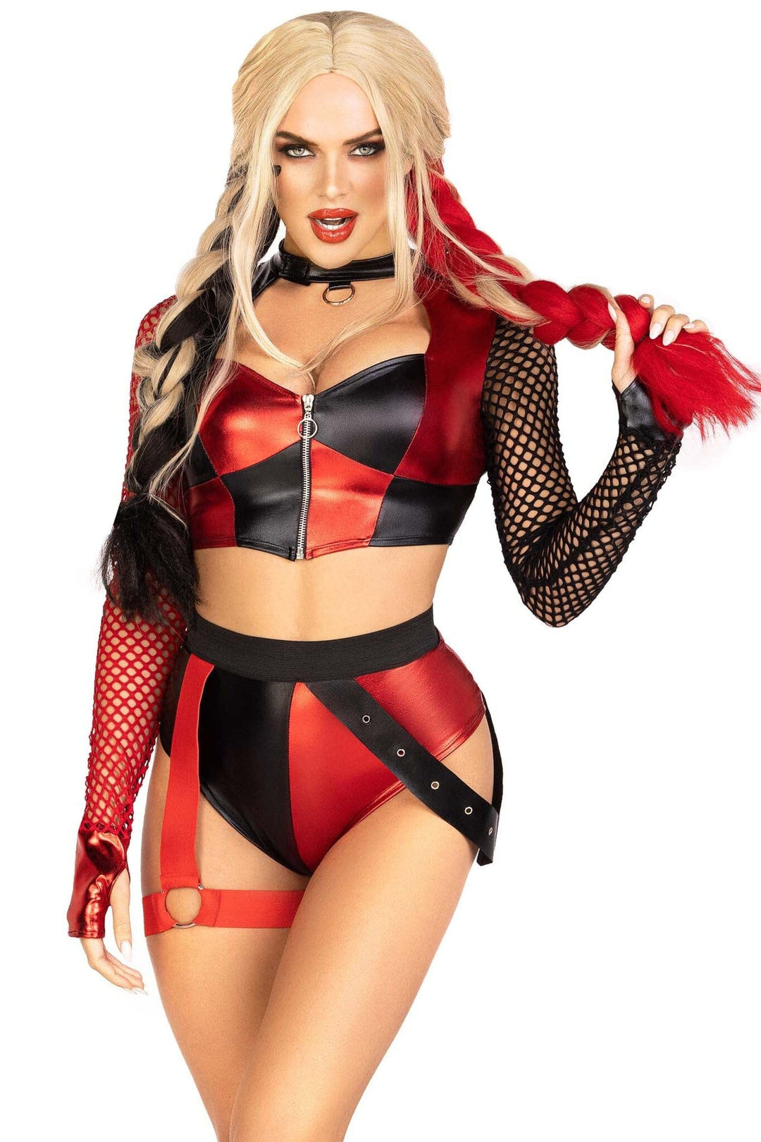 2 Piece Crime Spree Sweetie-Villian Costumes-SEXYSHOES.COM