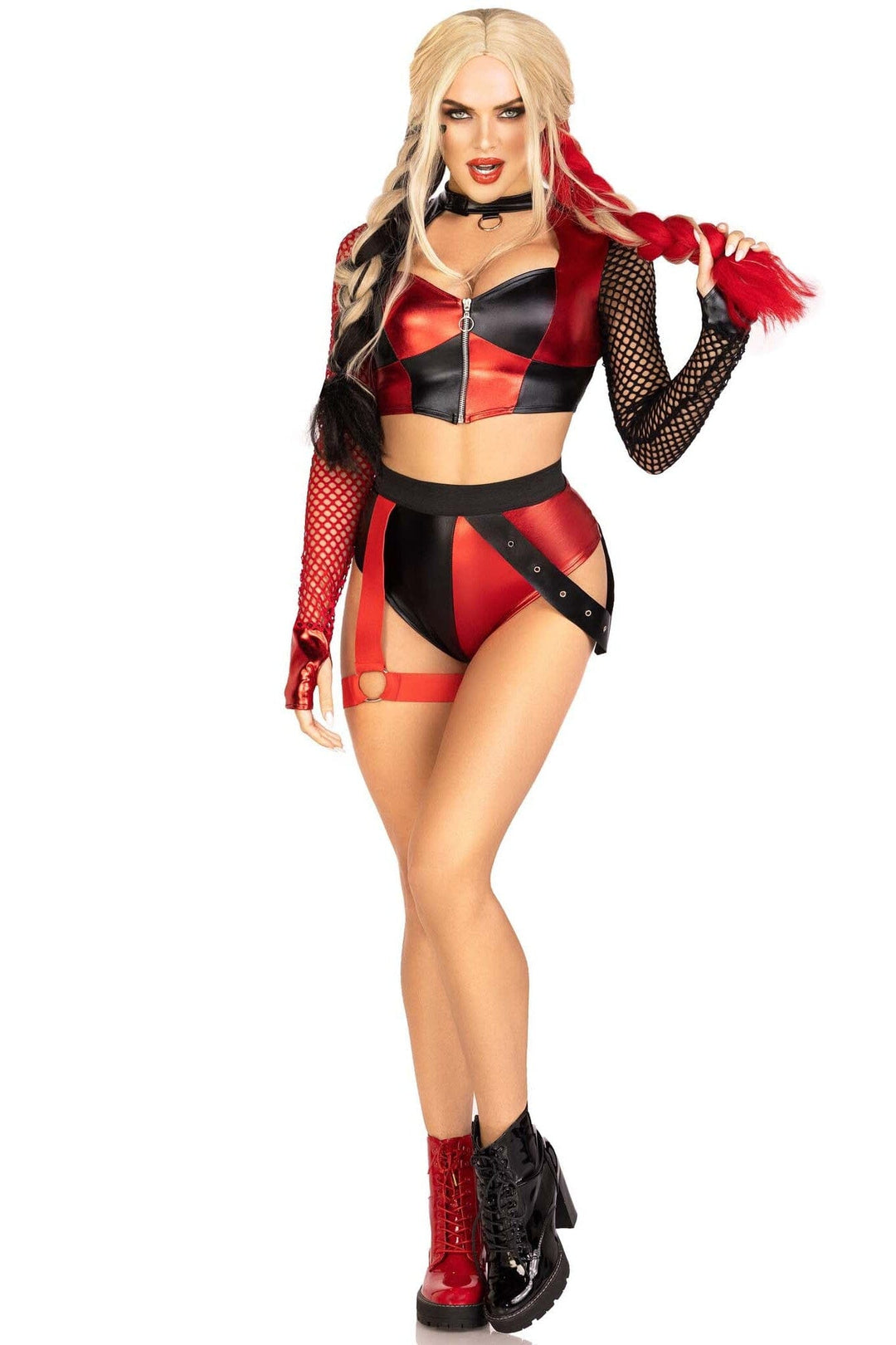 2 Piece Crime Spree Sweetie-Villian Costumes-SEXYSHOES.COM