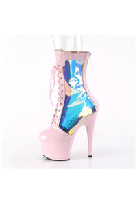 Pleaser ADORE-1047 Pink Patent Ankle Boot in Pink Patent