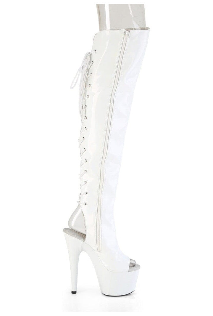 Pleaser Knee Boots Platform Stripper Shoes | Buy at Sexyshoes.com