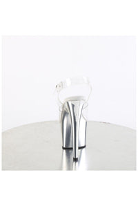 Pleaser ADORE-708 Clear Vinyl Sandal in Clear Vinyl