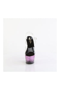 Pleaser ADORE-708SS Clear Vinyl Sandal in Clear Vinyl