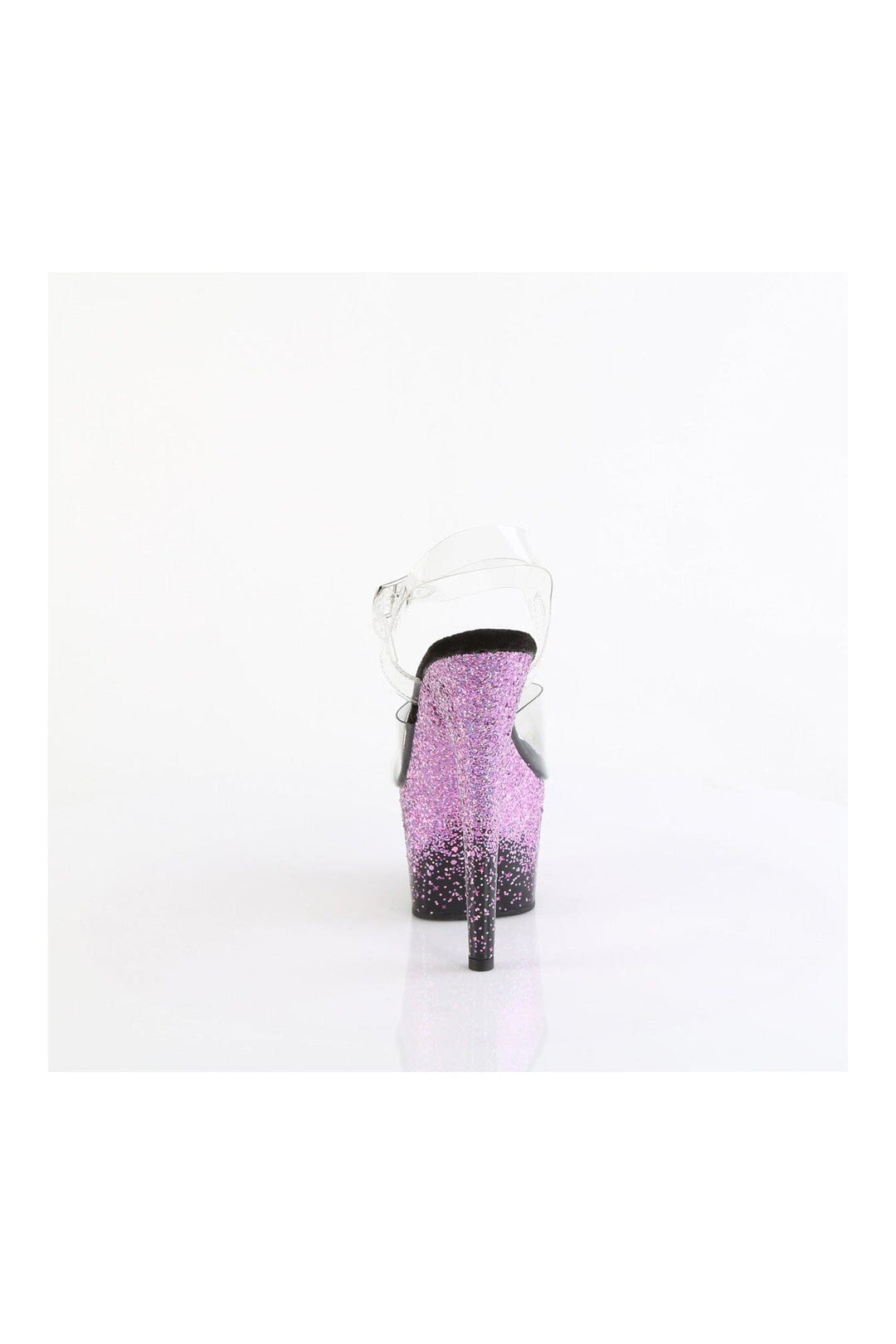 Pleaser ADORE-708SS Clear Vinyl Sandal in Clear Vinyl