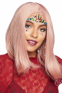 Leg Avenue Avri Adhesive Face Jewels Sticker in Multi  from SexyShoes.com