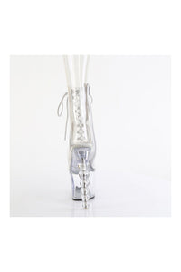 Pleaser BLISS-1016C Clear Vinyl Ankle Boot in Clear Vinyl