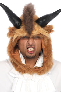 Leg Avenue Brutal Beast Hood in Brown  from SexyShoes.com