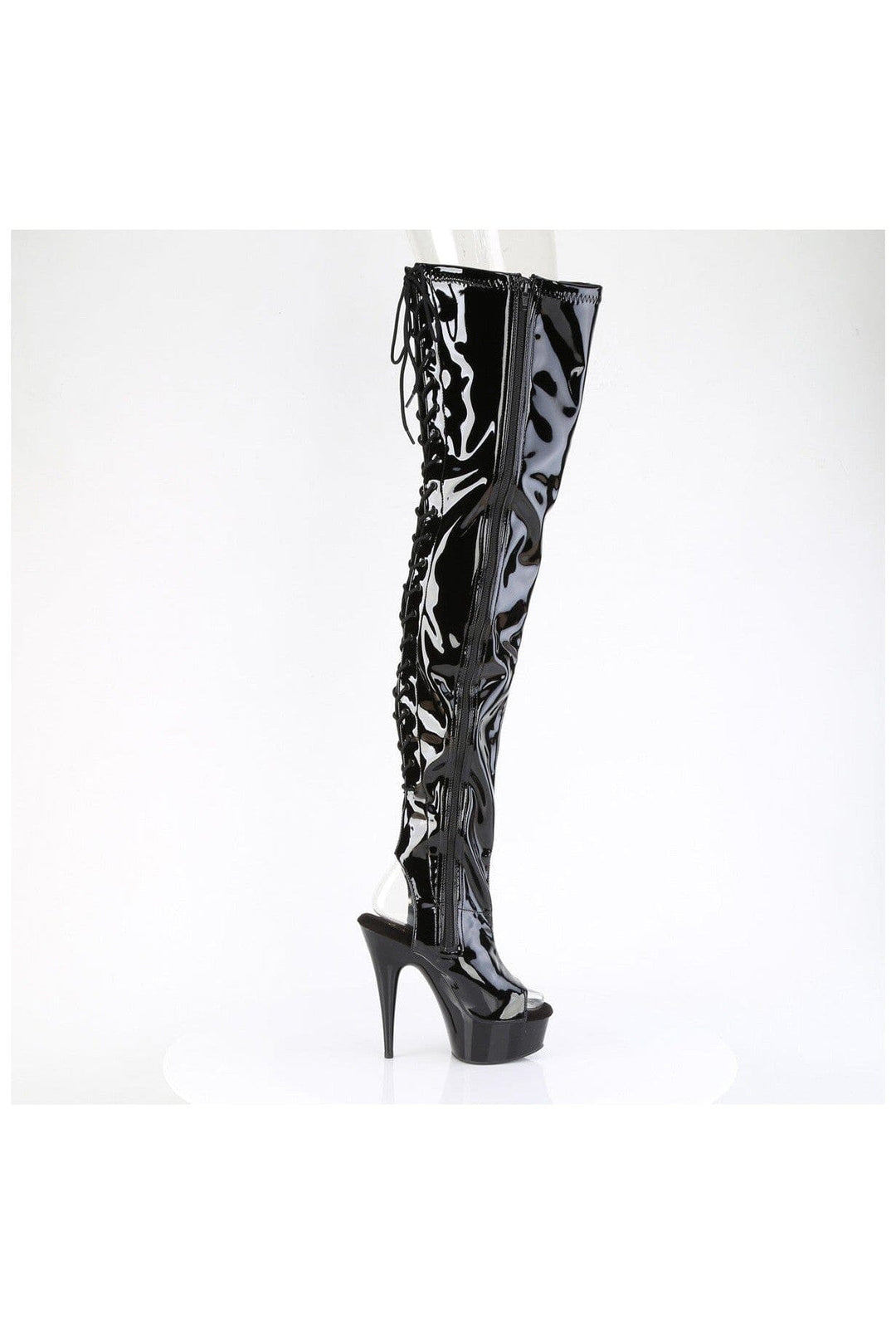 Pleaser Thigh Boots Platform Stripper Shoes | Buy at Sexyshoes.com