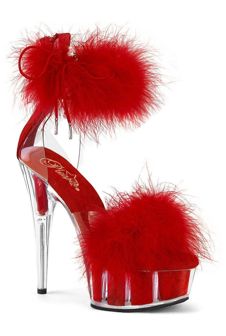 Pleaser Clear Sandals Platform Stripper Shoes | Buy at Sexyshoes.com