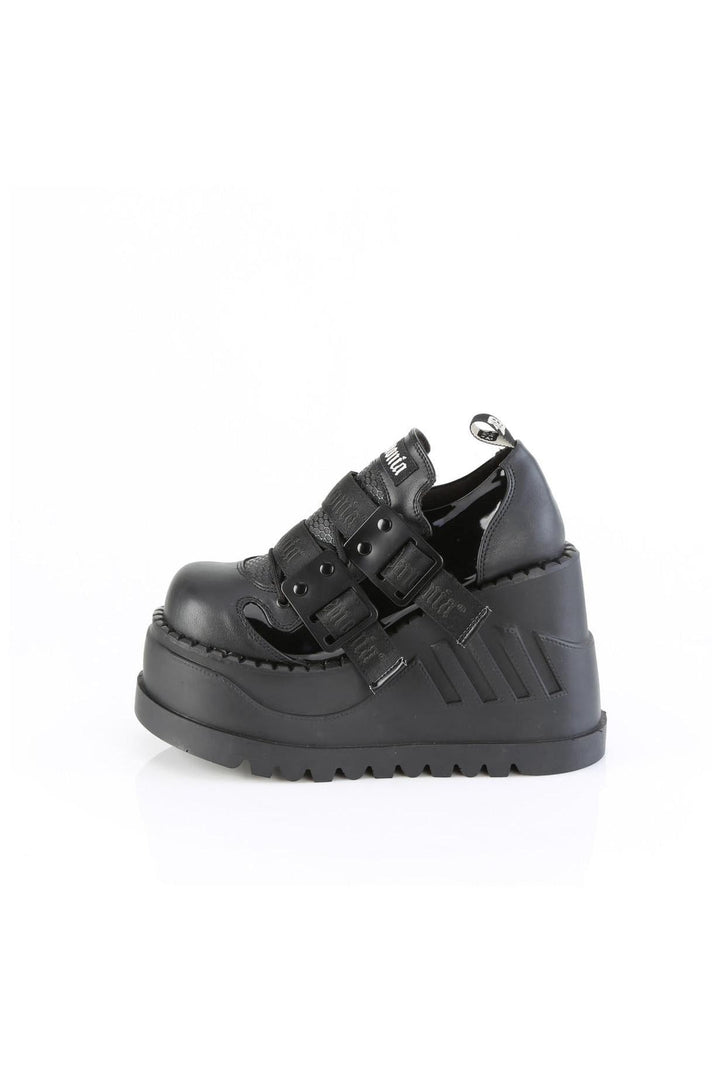 Demonia STOMP-28 Lace Shoe-Lace Shoe-SEXYSHOES.COM