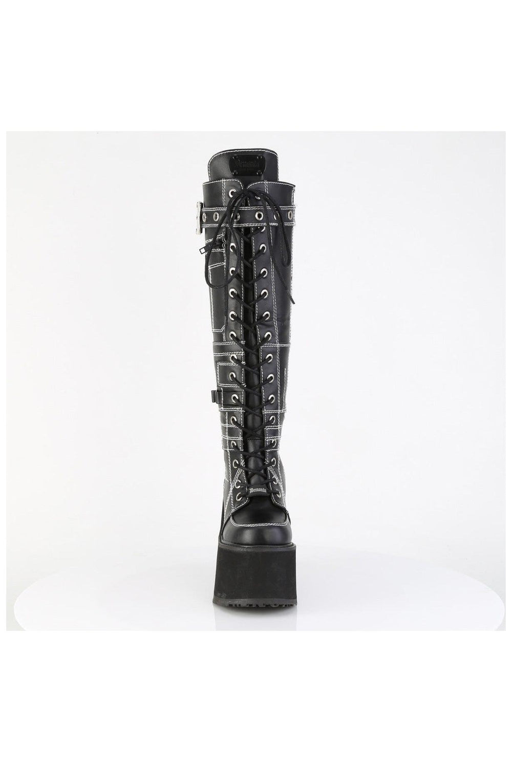 Demonia SWING-260 Knee Boot-Knee Boots-SEXYSHOES.COM