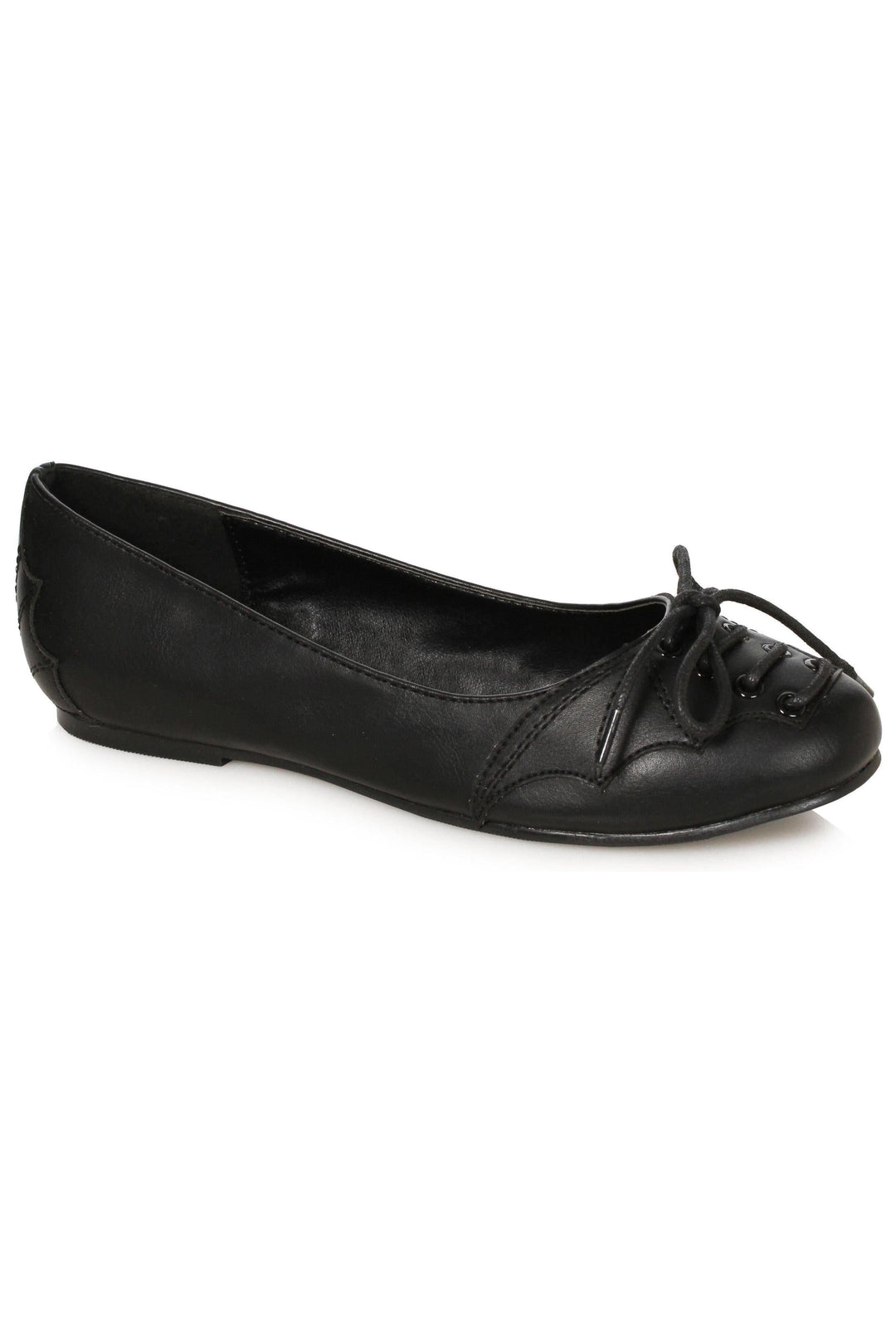 Ellie 100-BATTY 1" Heel Women's Flat With Bat Wing Details