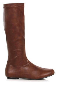 Ellie Shoes Ellie 106 AVENGE Costume Hero Boot in Brown Faux Leather from SexyShoes.com