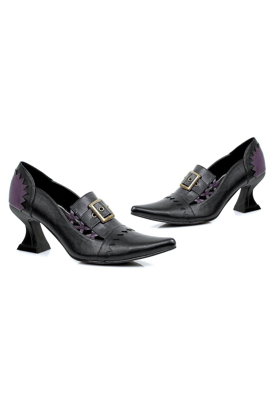 Ellie 301-QUAKE 3" Heel Witch Shoe-Ankle Shoe-SEXYSHOES.COM