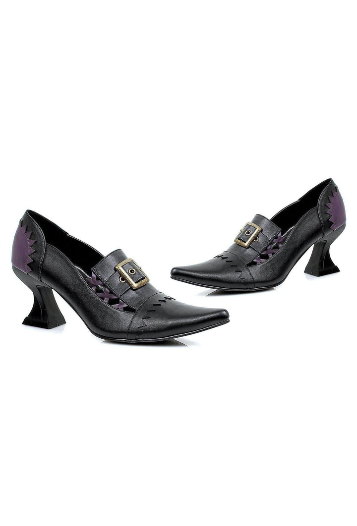 Ellie 301-QUAKE 3" Heel Witch Shoe-Ankle Shoe-SEXYSHOES.COM