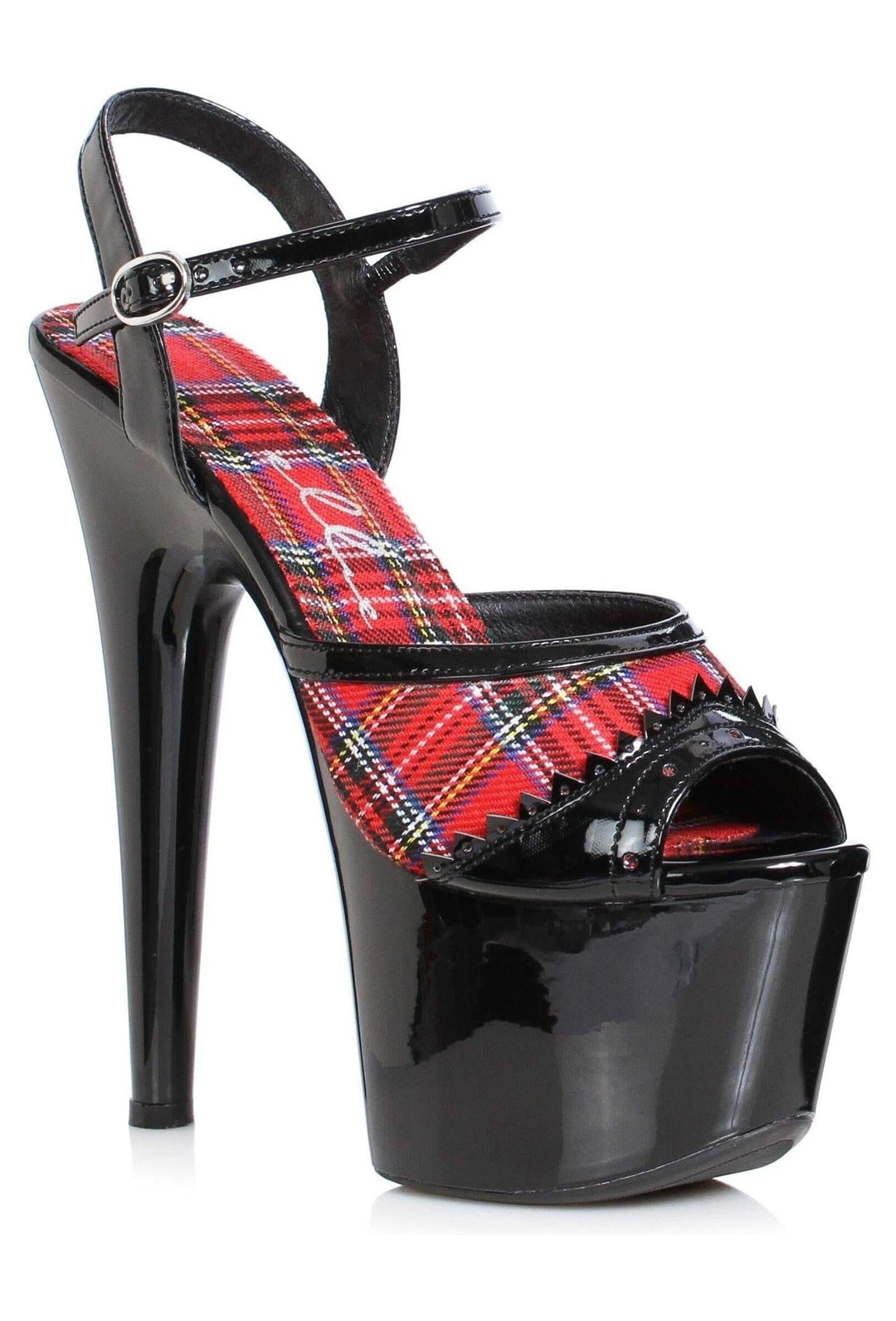 Ellie Shoes Red Sandals Platform Stripper Shoes | Buy at Sexyshoes.com