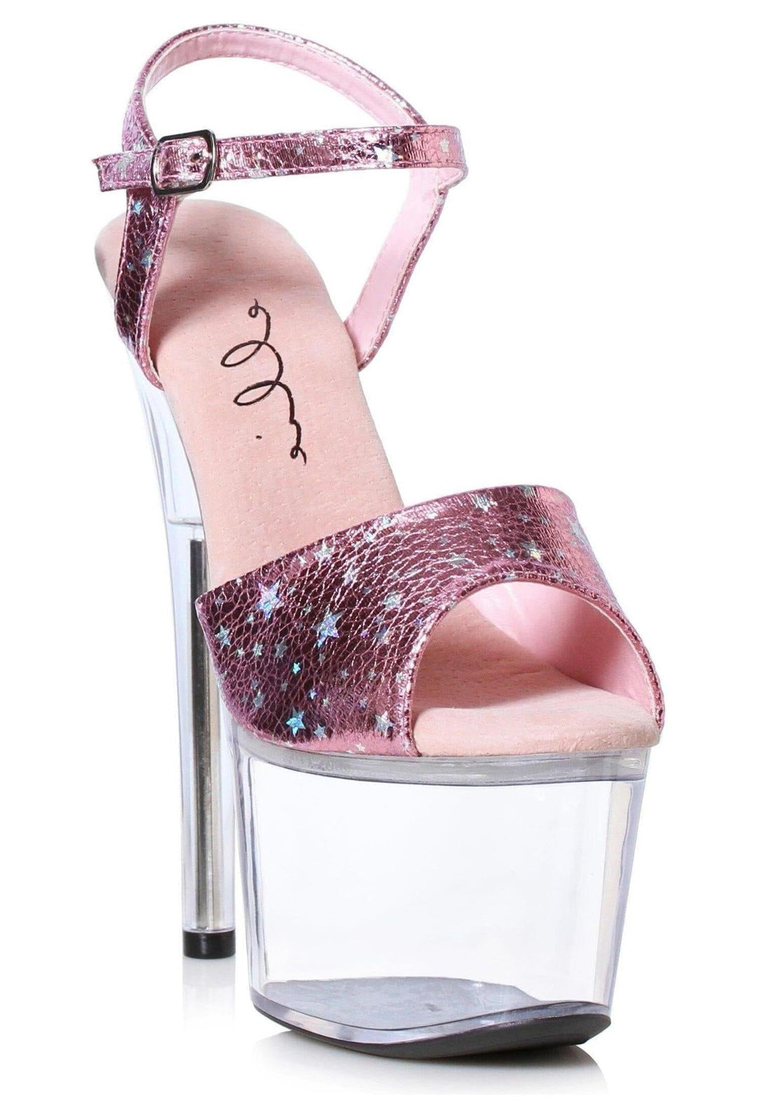 Ellie Shoes Pink Sandals Platform Stripper Shoes | Buy at Sexyshoes.com