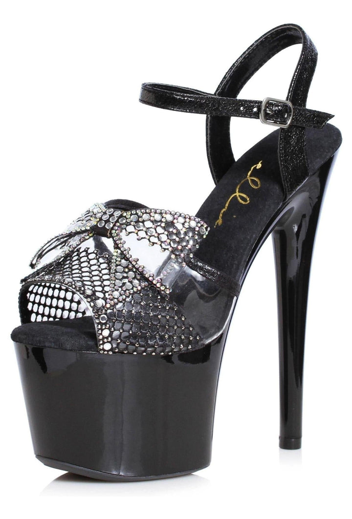 Ellie Shoes Black Sandals Platform Stripper Shoes | Buy at Sexyshoes.com