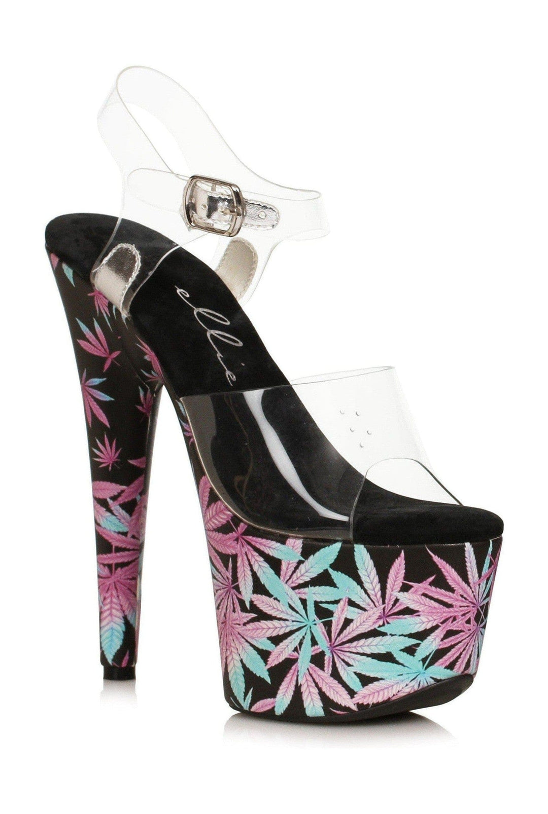 Ellie Shoes Clear Sandals Platform Stripper Shoes | Buy at Sexyshoes.com