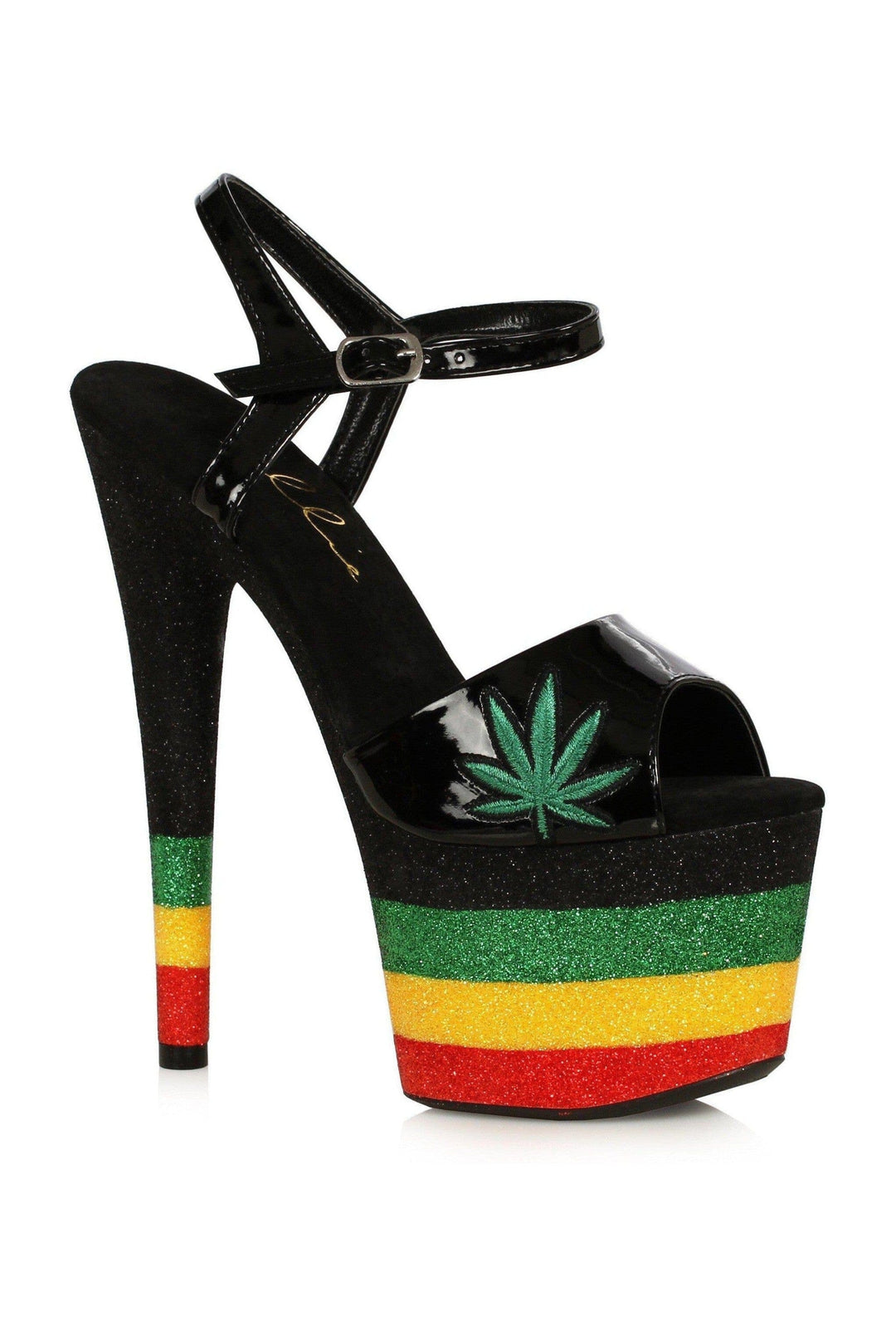 Ellie Shoes Black Sandals Platform Stripper Shoes | Buy at Sexyshoes.com