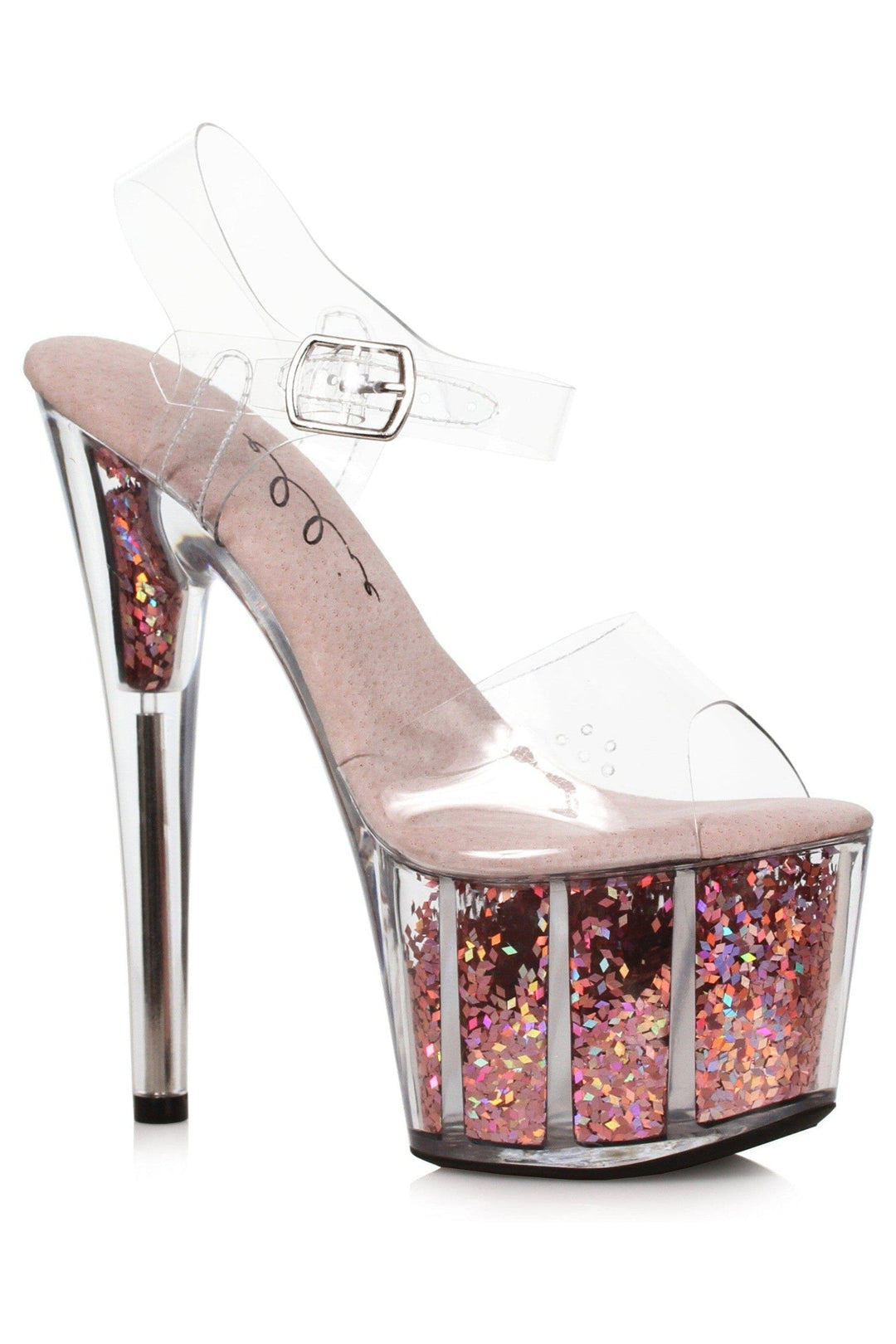 Ellie Shoes Pink Sandals Platform Stripper Shoes | Buy at Sexyshoes.com