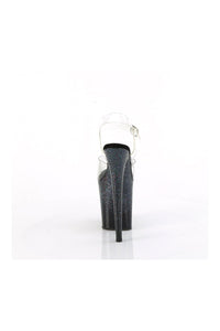 Pleaser FLAMINGO-808SS Clear Vinyl Sandal in Clear Vinyl