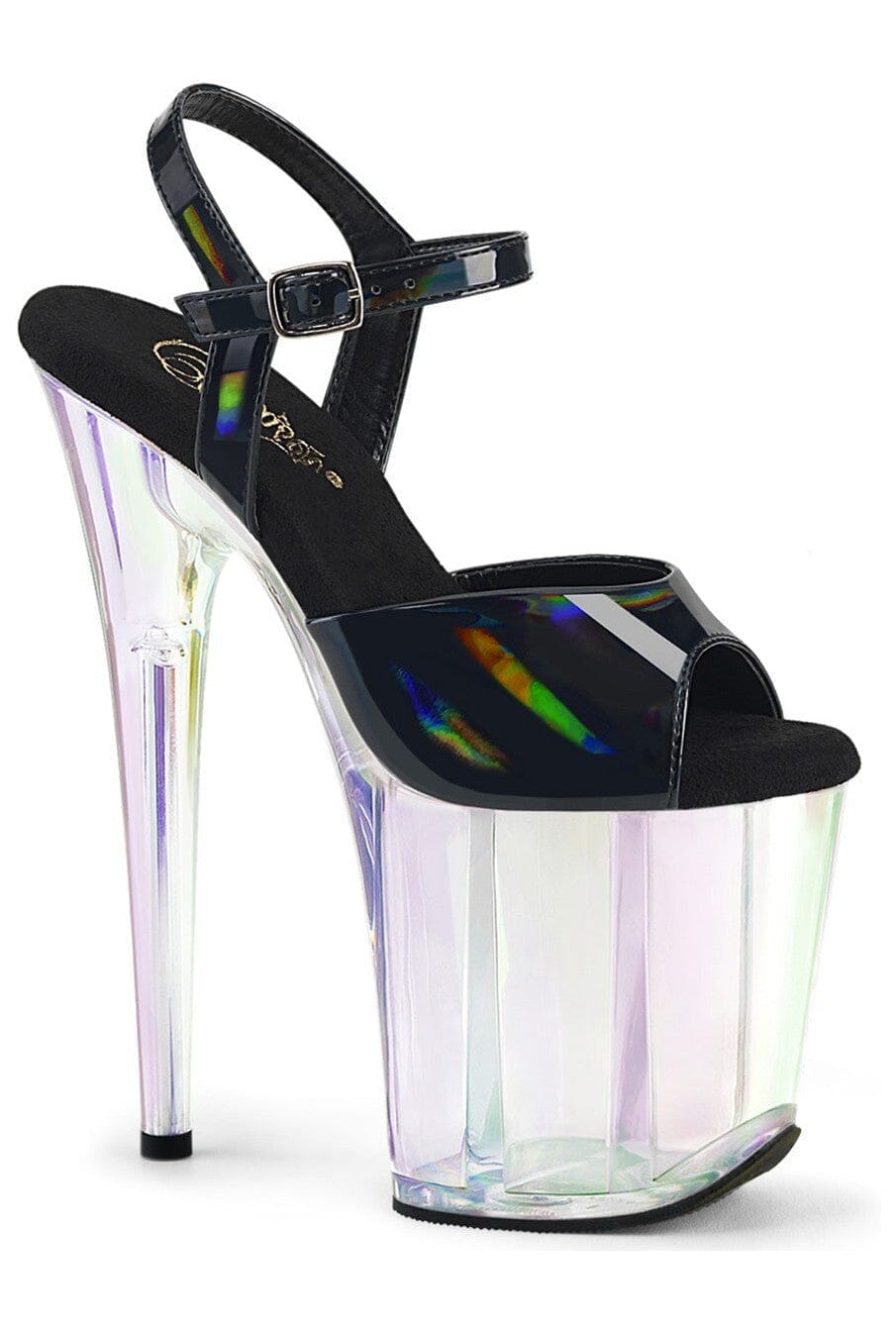 Pleaser Black Sandals Platform Stripper Shoes | Buy at Sexyshoes.com