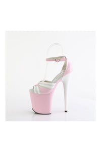 Pleaser FLAMINGO-884 Pink Patent Sandal in Pink Patent