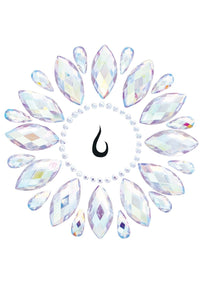 Leg Avenue Fluer Adhesive Body Jewels Sticker in Clear  from SexyShoes.com