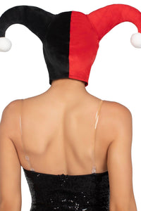 Harlequin Bonnet-Costume Headwear-SEXYSHOES.COM