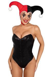 Harlequin Bonnet-Costume Headwear-SEXYSHOES.COM