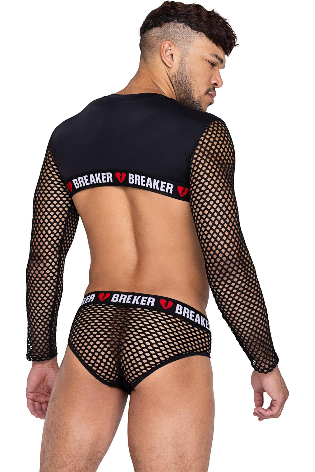Roma Confidential Heartbreaker Crop Top in Black