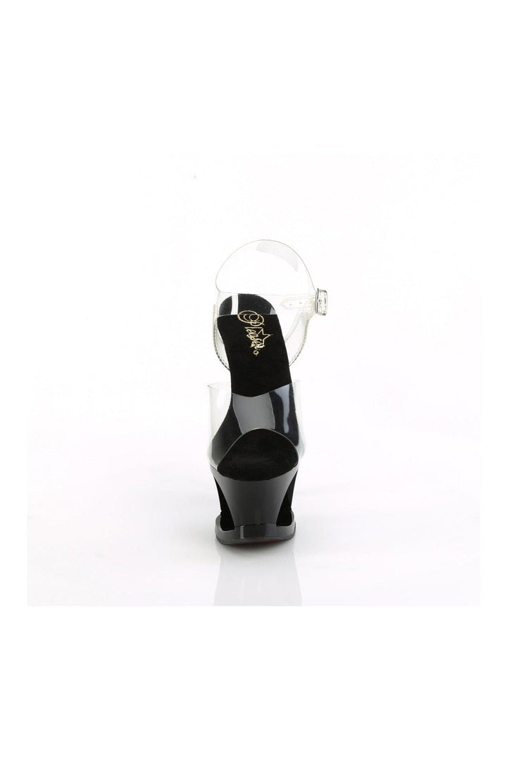 MOON-708DIA Clear Vinyl Sandal