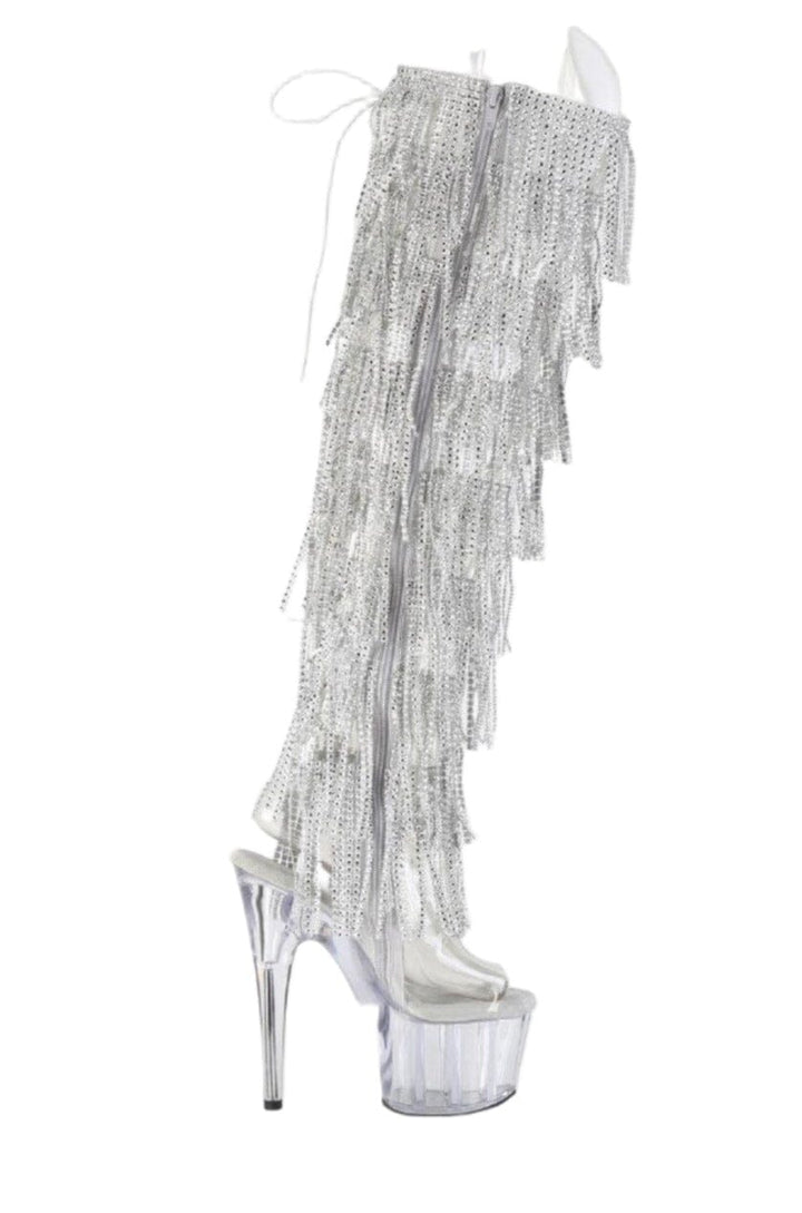 Pleaser Thigh Boots Platform Stripper Shoes | Buy at Sexyshoes.com