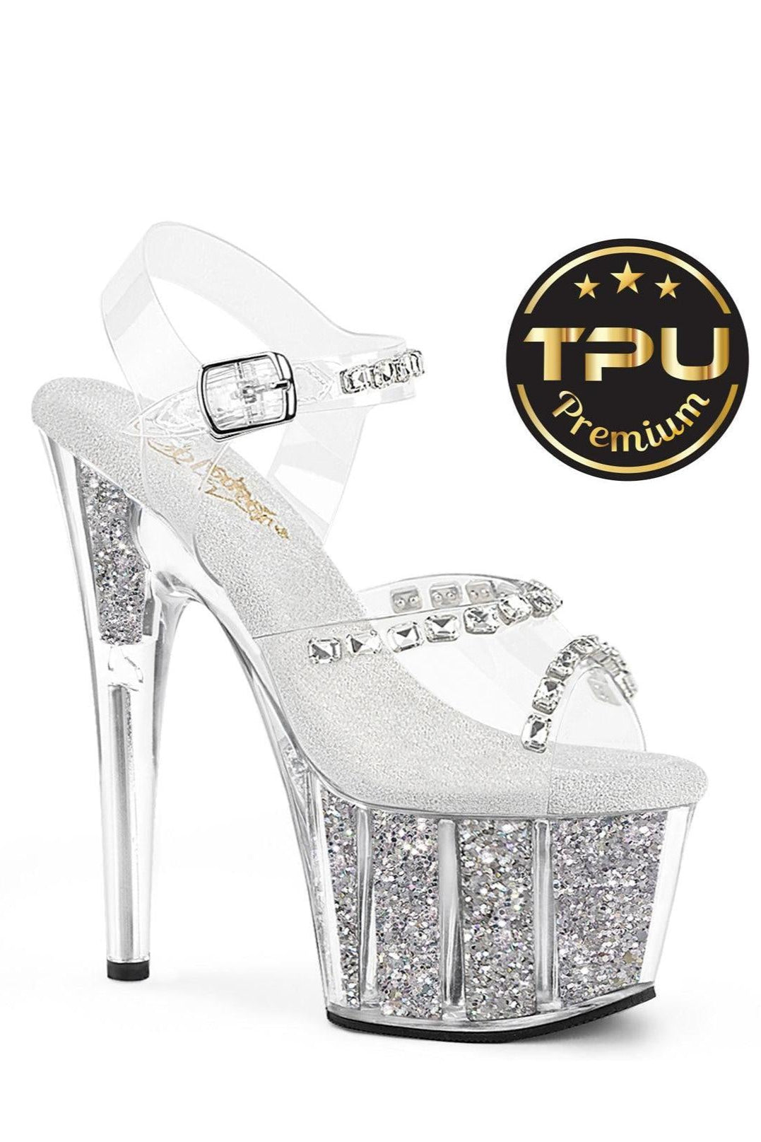Pleaser ADORE-708PREM-STNG Sandal-Sandals-SEXYSHOES.COM