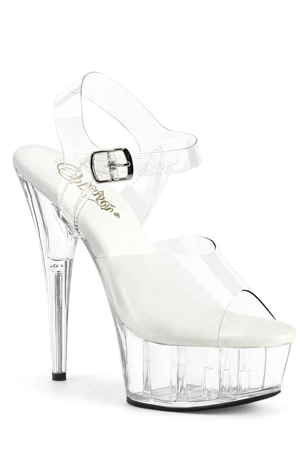 Pleaser DELIGHT-608VL Sandal-Sandals-SEXYSHOES.COM