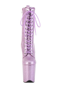 Pleaser  FLAMINGO-1040GP Ankle Boot in Purple Patent