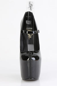 Pleaser  JUBILANT-28 Mary Jane in Black Patent