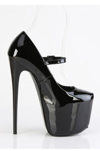 Pleaser  JUBILANT-28 Mary Jane in Black Patent